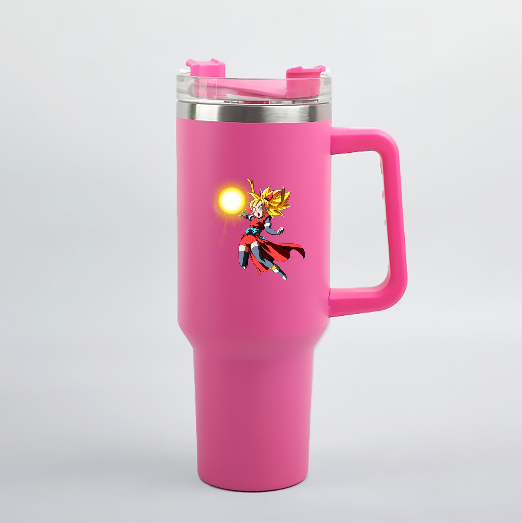 （画像用） ドラゴンボール カリフラ DRAGON BALL Caulifla 1200mL車用タンブラー（カラープリント）